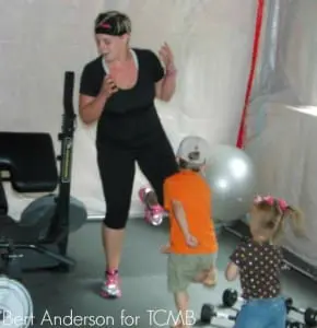 Working out during the winter. TCMB