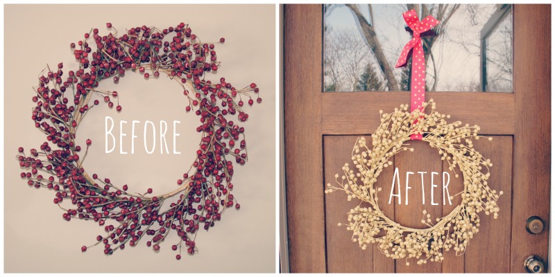 Wreath Revamp | Twin Cities Familys Blog