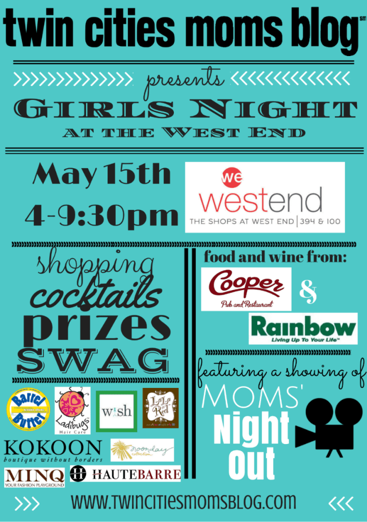 Girls Night at the West End | Twin Cities Familys Blog
