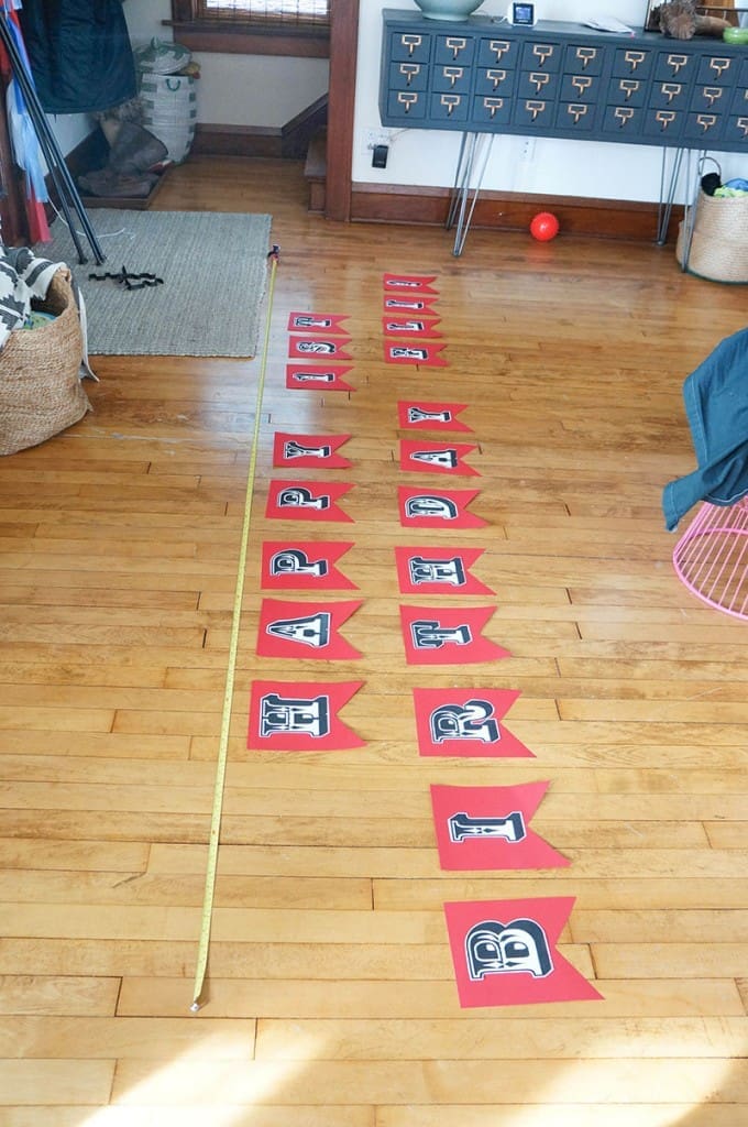 DIY Party Bunting | Twin Cities Familys Blog