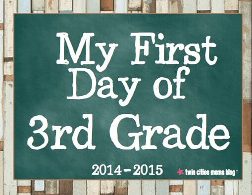First Day of School Printables | Twin Cities Familys Blog