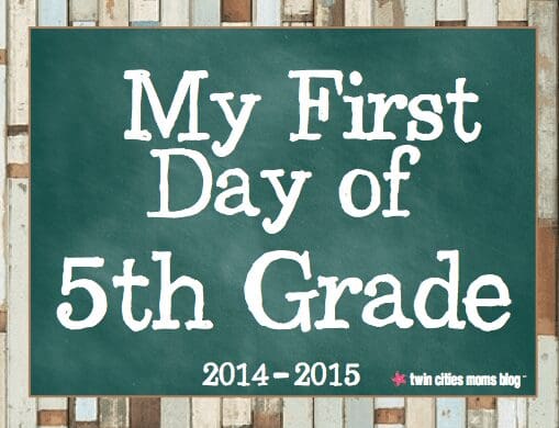 First Day of School Printables | Twin Cities Familys Blog