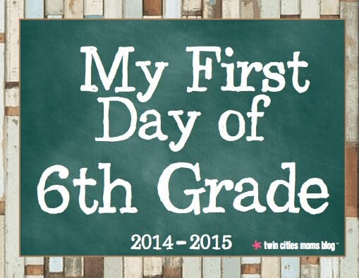 First Day of School Printables | Twin Cities Familys Blog