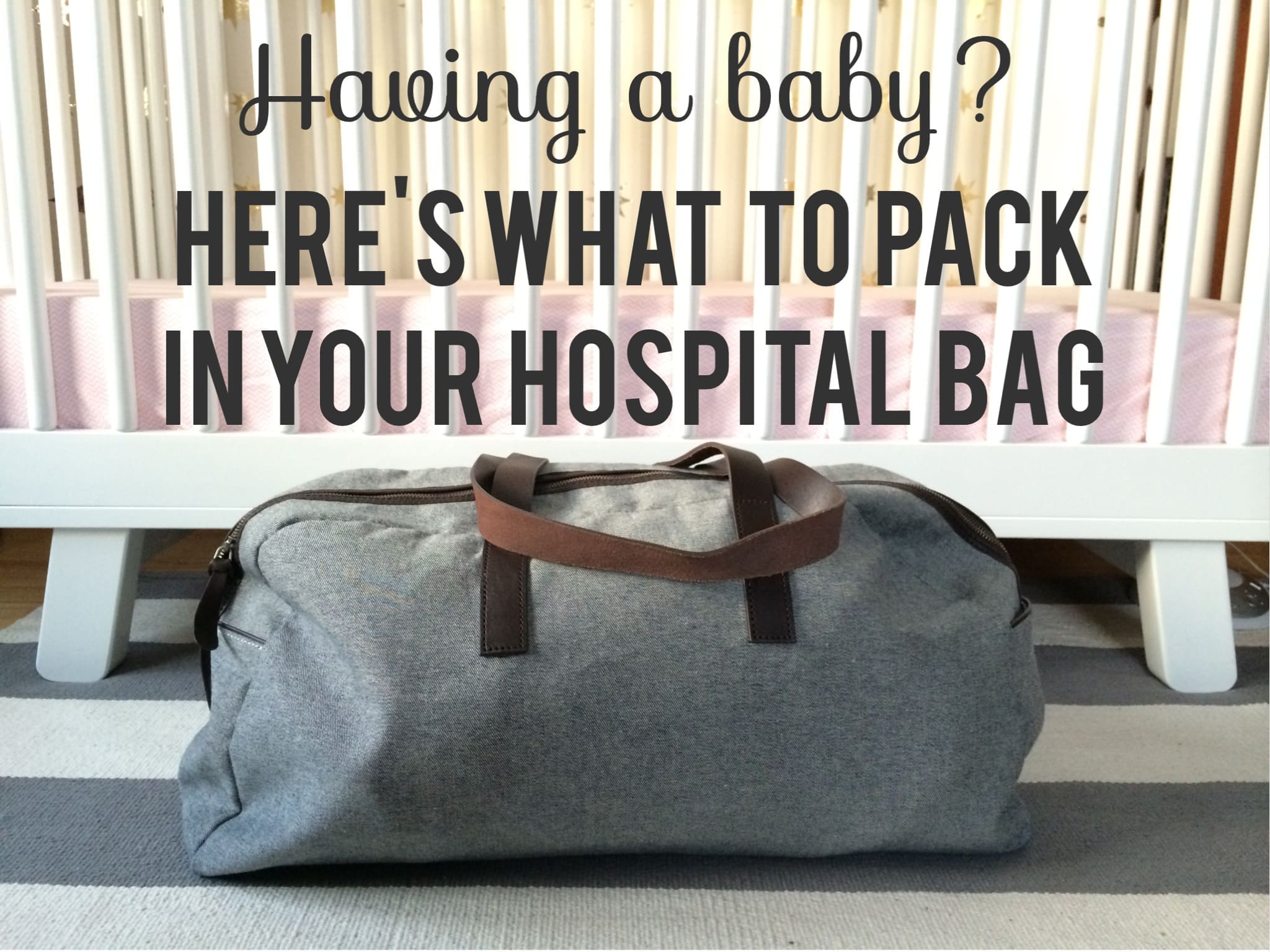 What To Pack In Your Hospital Bag | Twin Cities Familys Blog