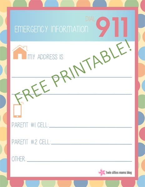 Can Your Child Dial 911 Using a Smart Phone? | Twin Cities Familys Blog