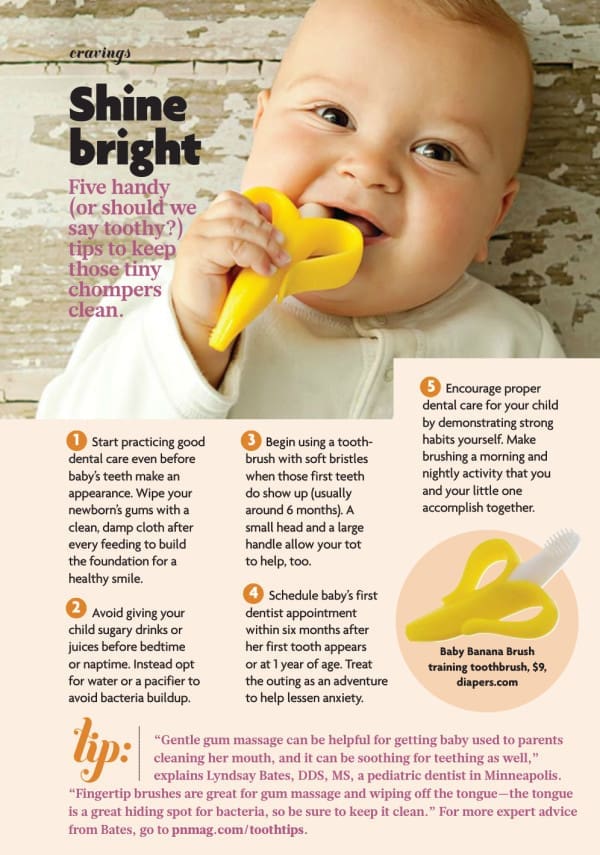 How to Care for your Baby’s Teeth {Sponsored Post} | Twin Cities Familys Blog