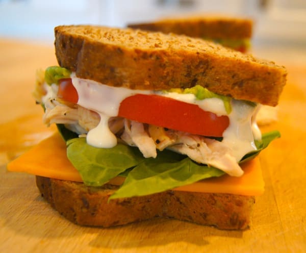 Chicken Club Sandwiches with Simple Garlic Aioli | Twin Cities Familys Blog