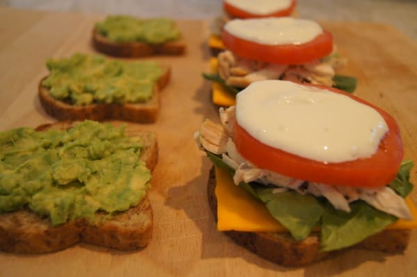 Chicken Club Sandwiches with Simple Garlic Aioli | Twin Cities Familys Blog