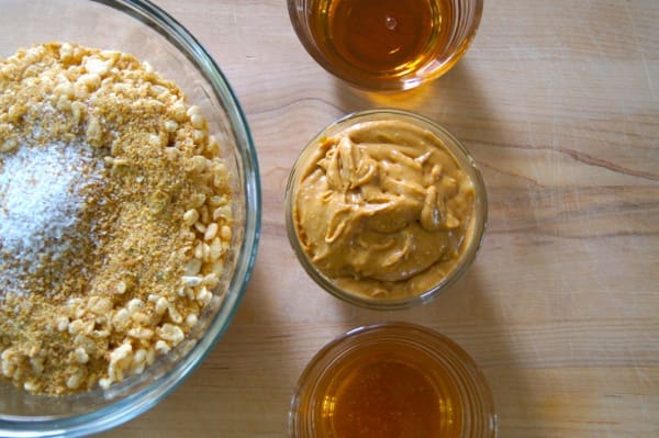 Chocolate Peanut Butter Crispy Bars | Twin Cities Familys Blog