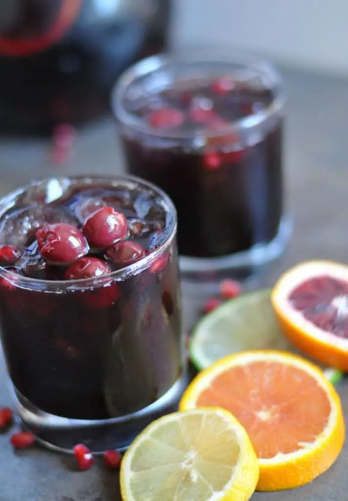 Black Cherry and Pomegranate Sangria | Twin Cities Familys Blog