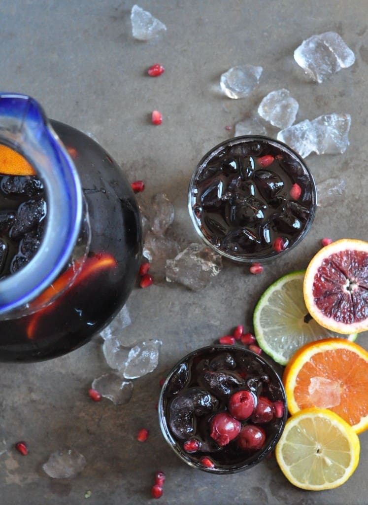 Black Cherry and Pomegranate Sangria | Twin Cities Familys Blog