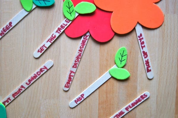 Mommy Superheros: Teaching Responsibility with Popsicle Sticks | Twin Cities Familys Blog