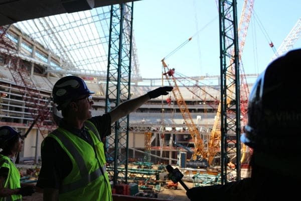 In His Wildest Dreams: A 9-year-old Boy Tours USBank Stadium | Twin Cities Familys Blog