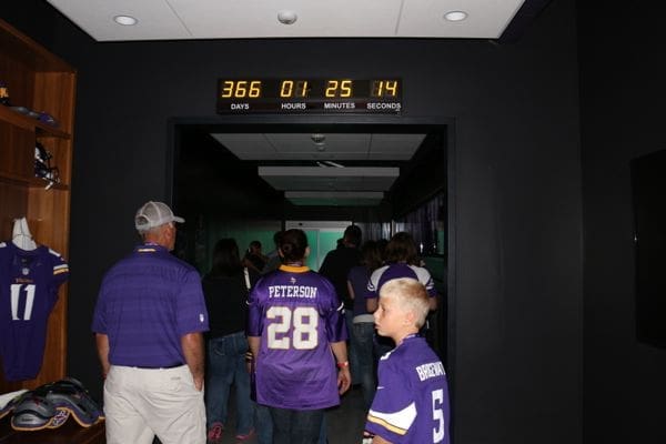 In His Wildest Dreams: A 9-year-old Boy Tours USBank Stadium | Twin Cities Familys Blog