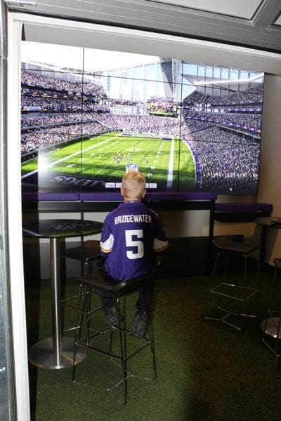 In His Wildest Dreams: A 9-year-old Boy Tours USBank Stadium | Twin Cities Familys Blog