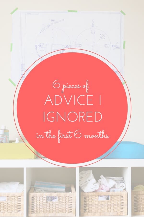 Six Pieces of Advice I Ignored in the First Six Months | Twin Cities Familys Blog