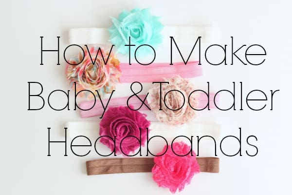 DIY Baby & Toddler Headbands | Twin Cities Familys Blog