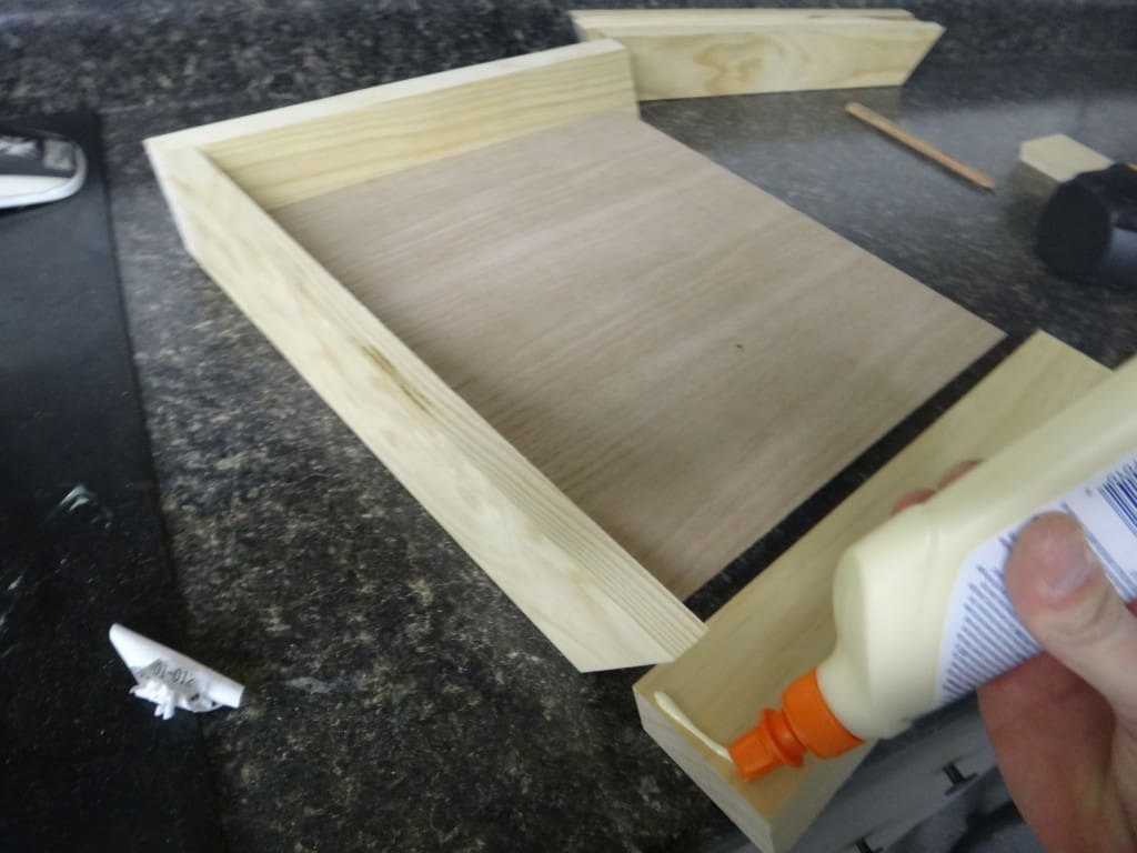 DIY Ottoman Serving Tray | Twin Cities Familys Blog