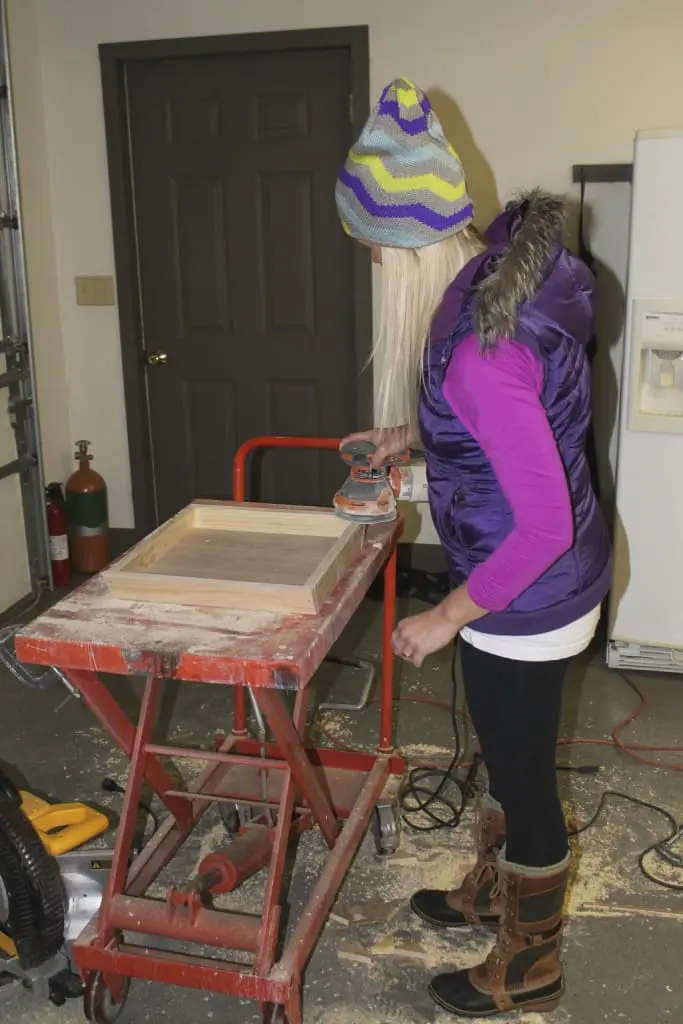 DIY Ottoman Serving Tray | Twin Cities Familys Blog