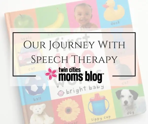 Our Journey With Speech Therapy | Twin Cities Familys Blog