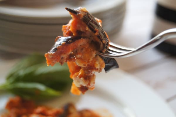 Italian Eggplant Bake with Tomato Cream Sauce | Twin Cities Familys Blog