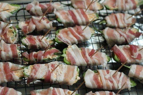 Bacon Wrapped Cheddar Cheese Jalapeño Poppers | Twin Cities Familys Blog