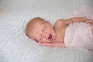 Photo of a newborn baby