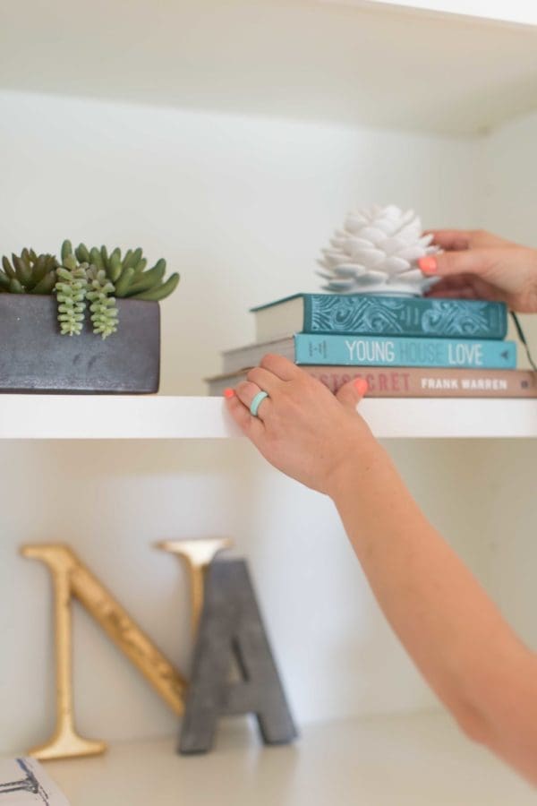 How to Style Your Shelves in 5 Steps | Twin Cities Familys Blog