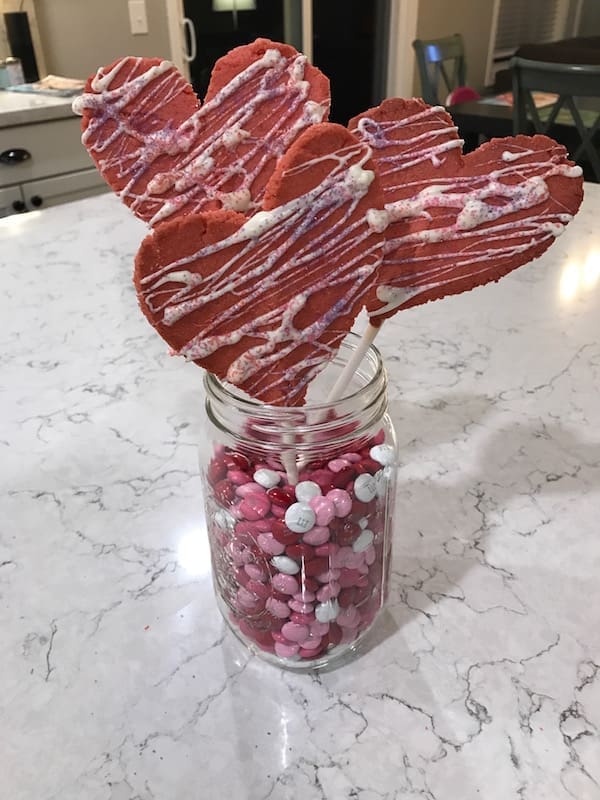 Valentine's Day Cookie Bouquets | Twin Cities Familys Blog