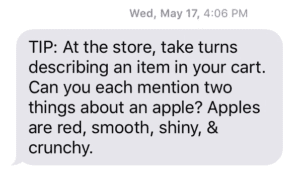 Think Small Texted Tips | Twin Cities Familys Blog