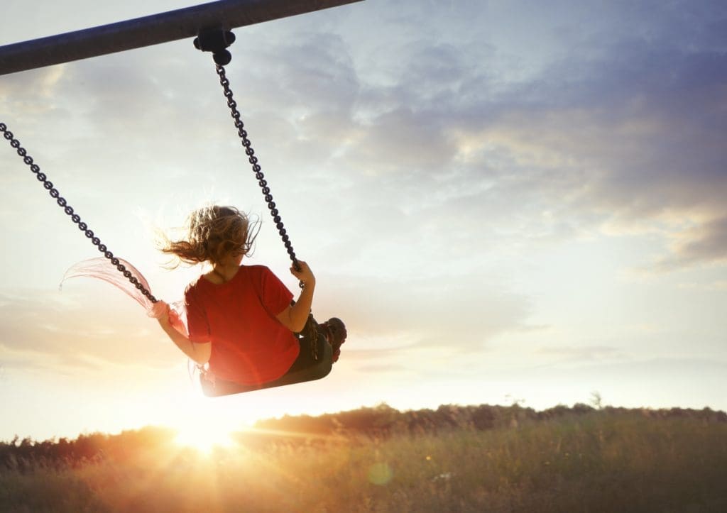 Little Girl on a Swing - Top Ten Posts of 2021