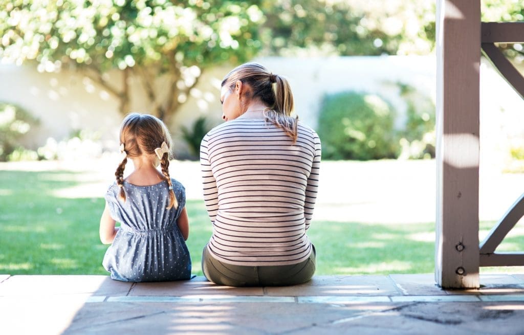 Mother sitting on porch with young daughter - Top 10 Most Read posts
