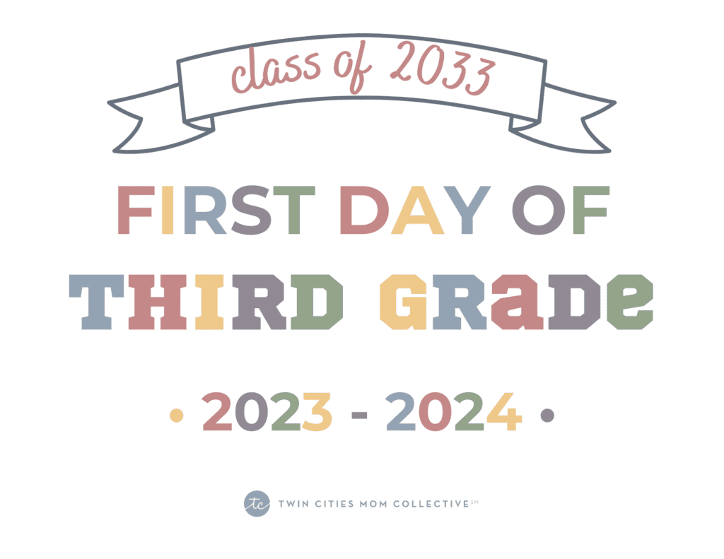 First Day of School Signs