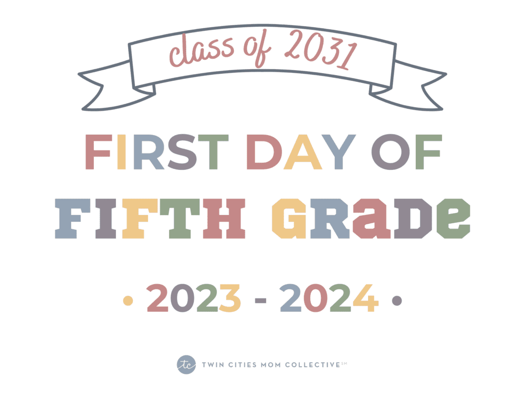 First Day of School Signs