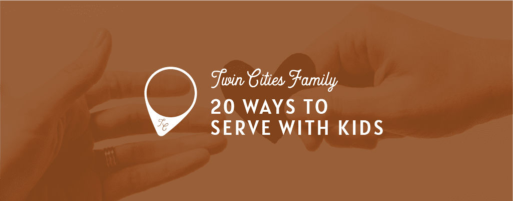 Ways to serve with kids