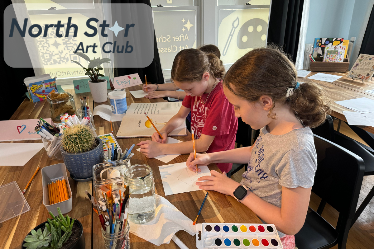 13 Weekly Thematic Art Camps at North Star Art Club