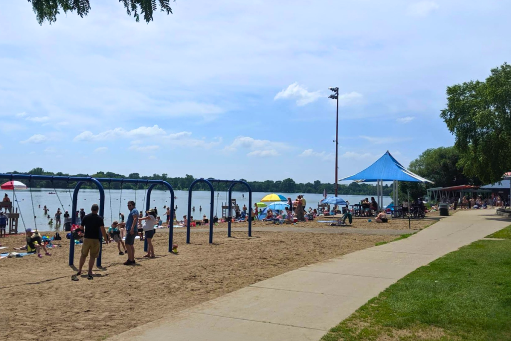 best beaches in the twin cities