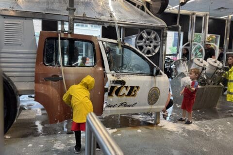 Forces at Play Car Wash | | photo by Twin Cities Family