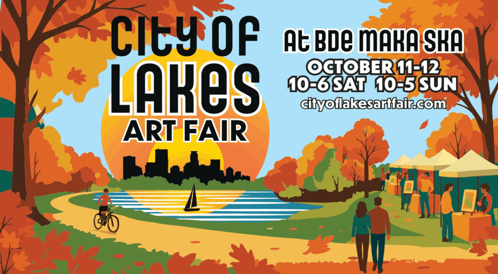 city of lakes art fair
