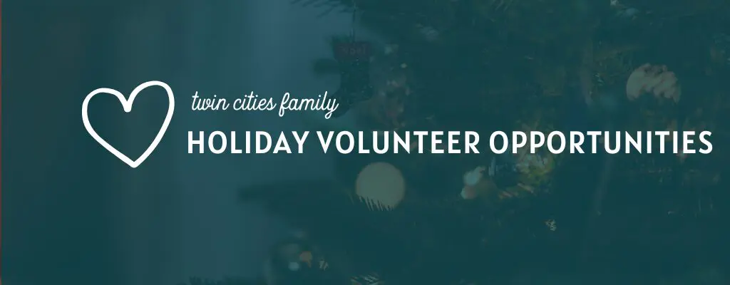 Twin Cities Holiday Volunteer Opportunities