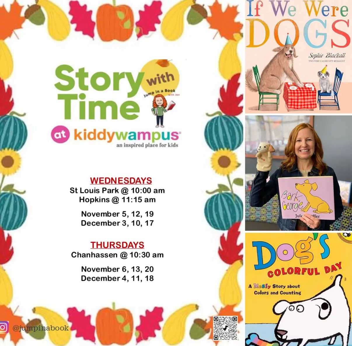 Jump In a Book with Jen | Kiddywampus- St. Louis Park