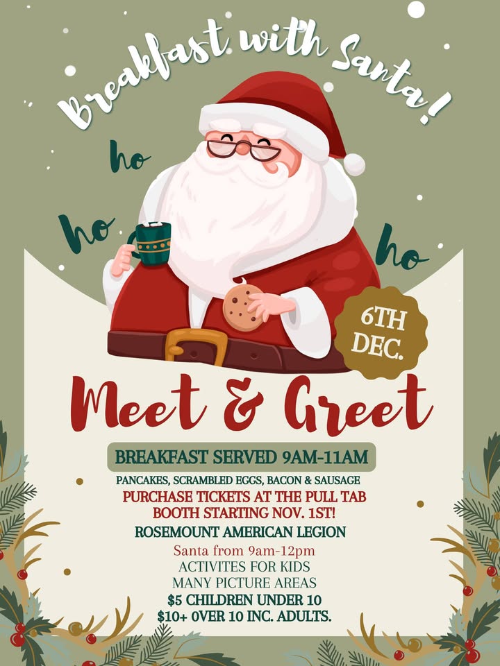 Breakfast with Santa | Mirs Event Hall
