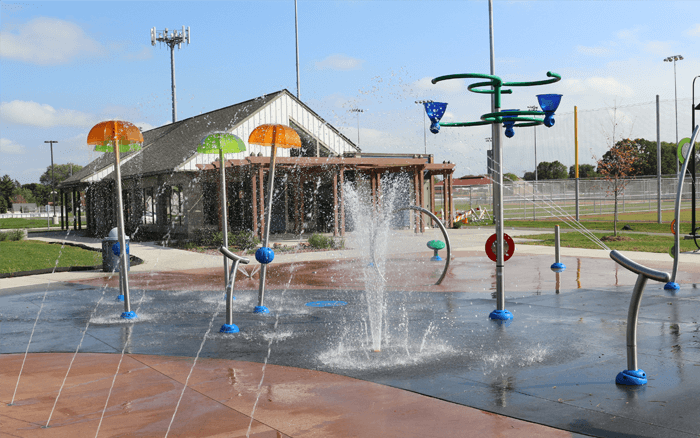 splash pads