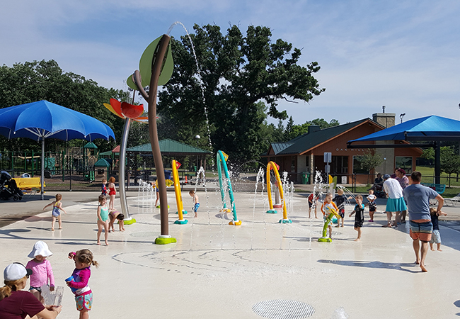 splash pads