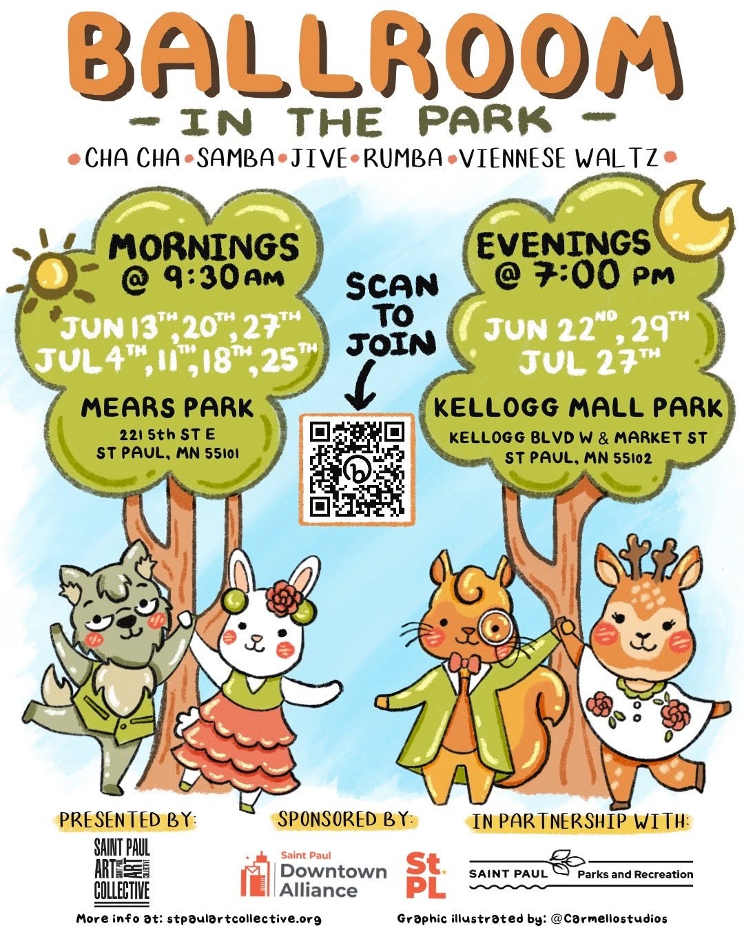 Ballroom in the Park | Mears Park – St Paul