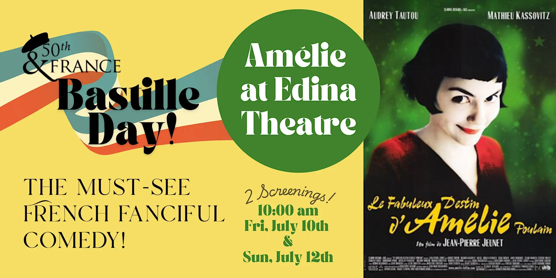 Amelia Screening – Bastille Day | Edina Theatre